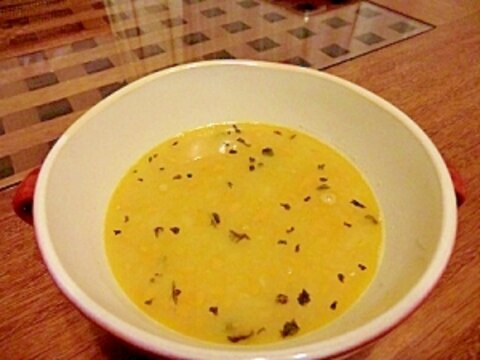 レンズ豆を使った野菜スープ